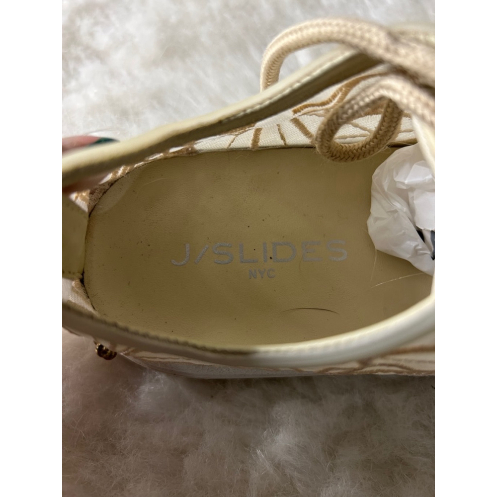 J Slides Gesell Transparent Flower Sneakers Women Size 7 - Picture 4 of 7